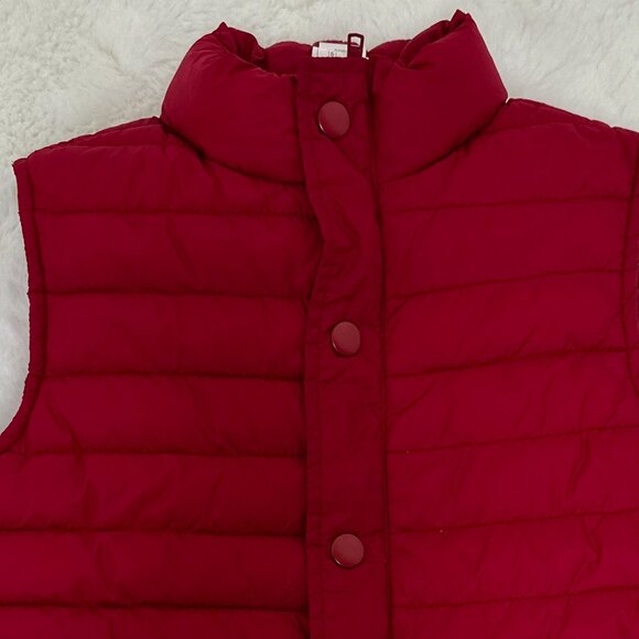 Gymboree Boys Red Puffer Vest - Picture 2 of 7